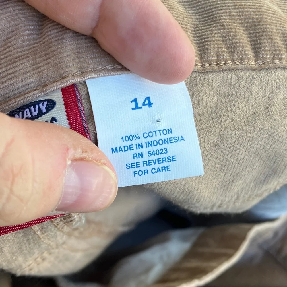 Old Navy VTG Y2K Corduroy Skirt, 14